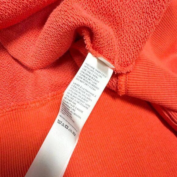 We The Free Women’s Orange Camden Oversized Sweatshirt Size Large - Picture 10 of 11